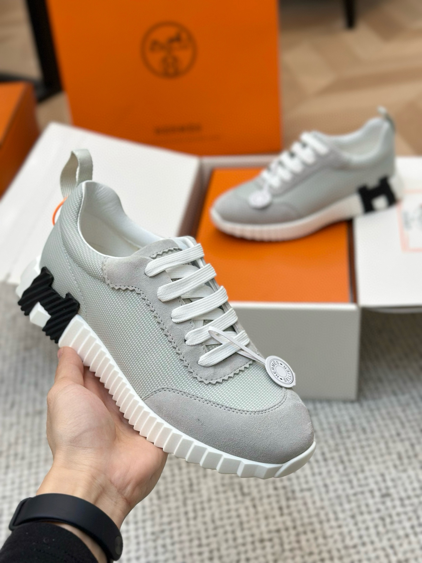 [HERMES] 에르메스 바운싱 스니커즈 남녀공용