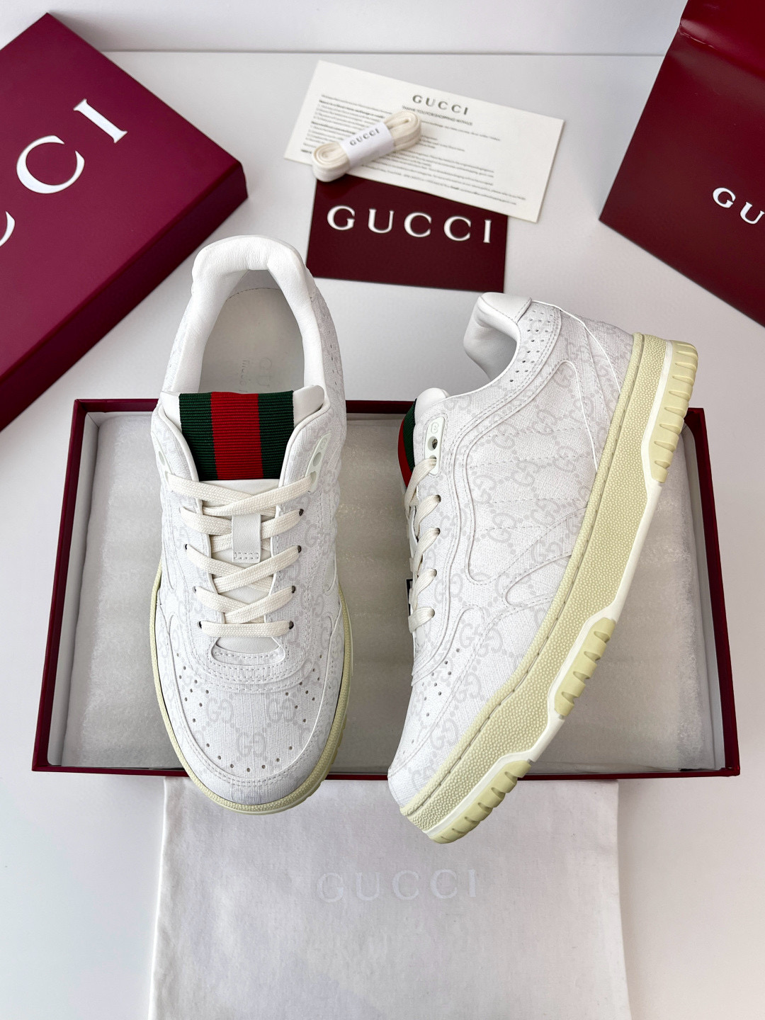 [GUCCI] 구찌 리웹 스니커즈 남녀공용