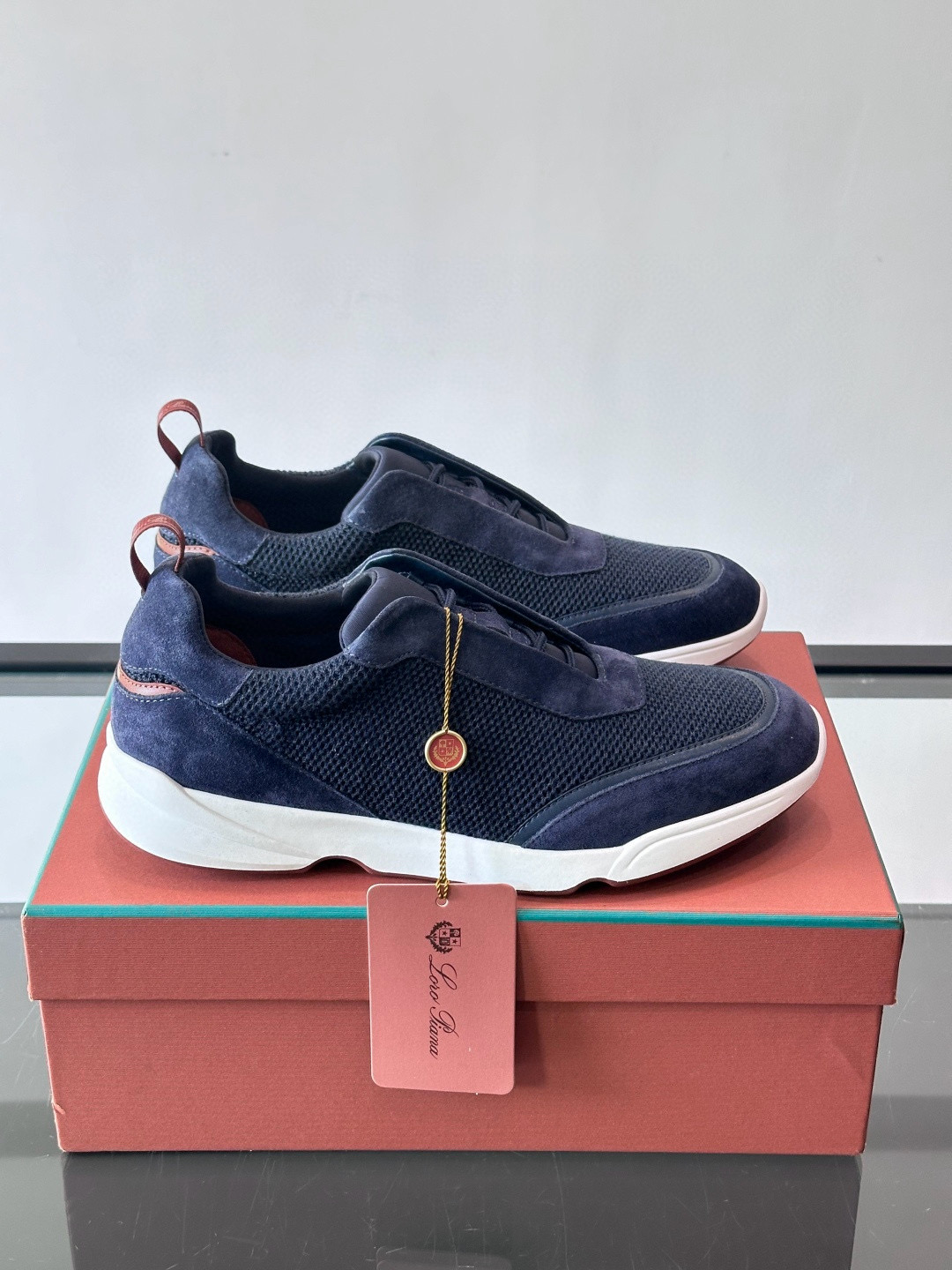 [Loro Piana] 로로피아나 모듈러 워크 스니커즈 남성용