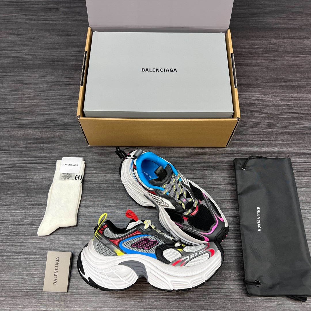[BALENCIAGA] 발렌시아가 6XL 멀티컬러 스니커즈 남녀공용