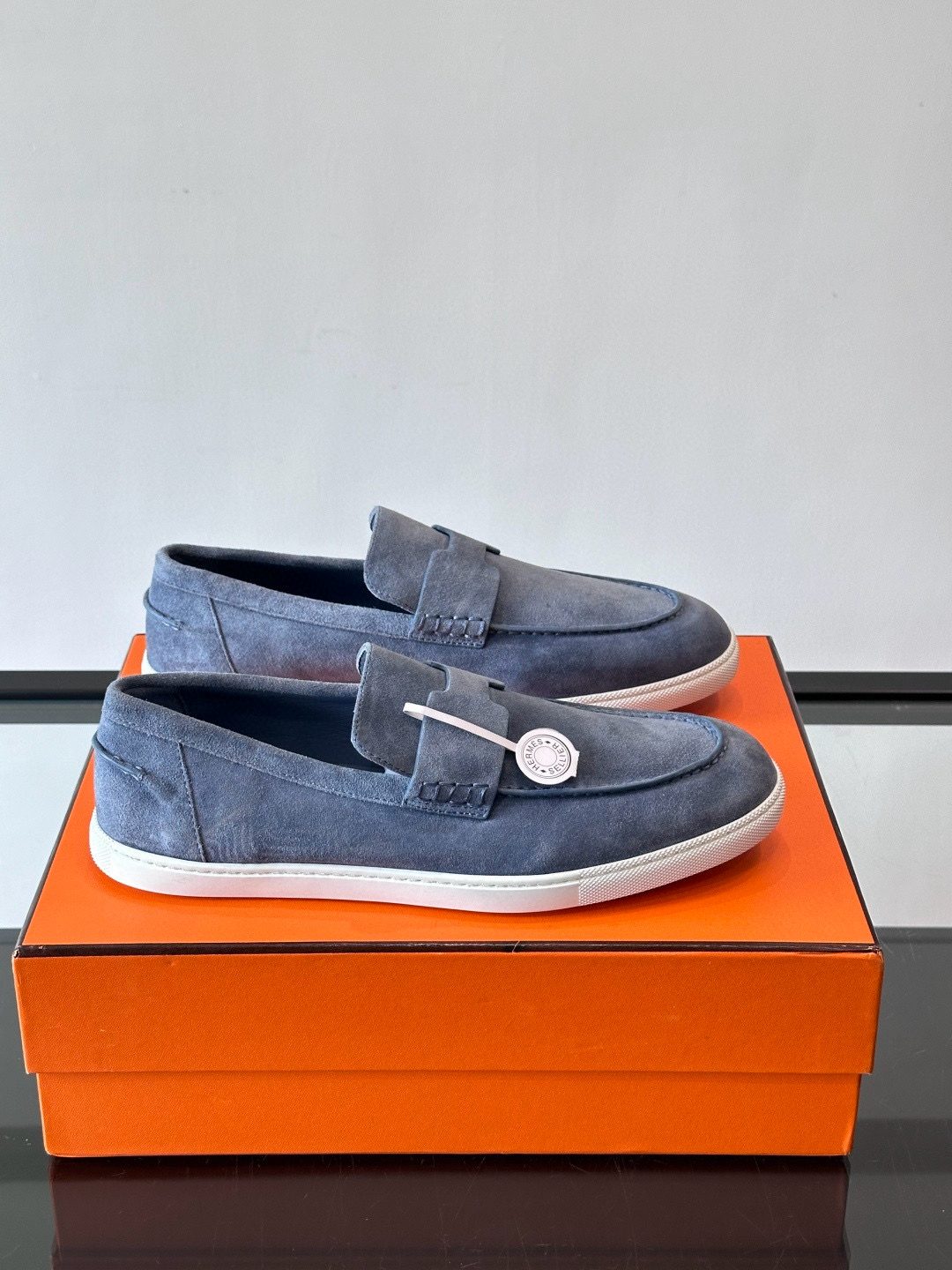 [HERMES] 에르메스 JOB 잡 로퍼 남성용