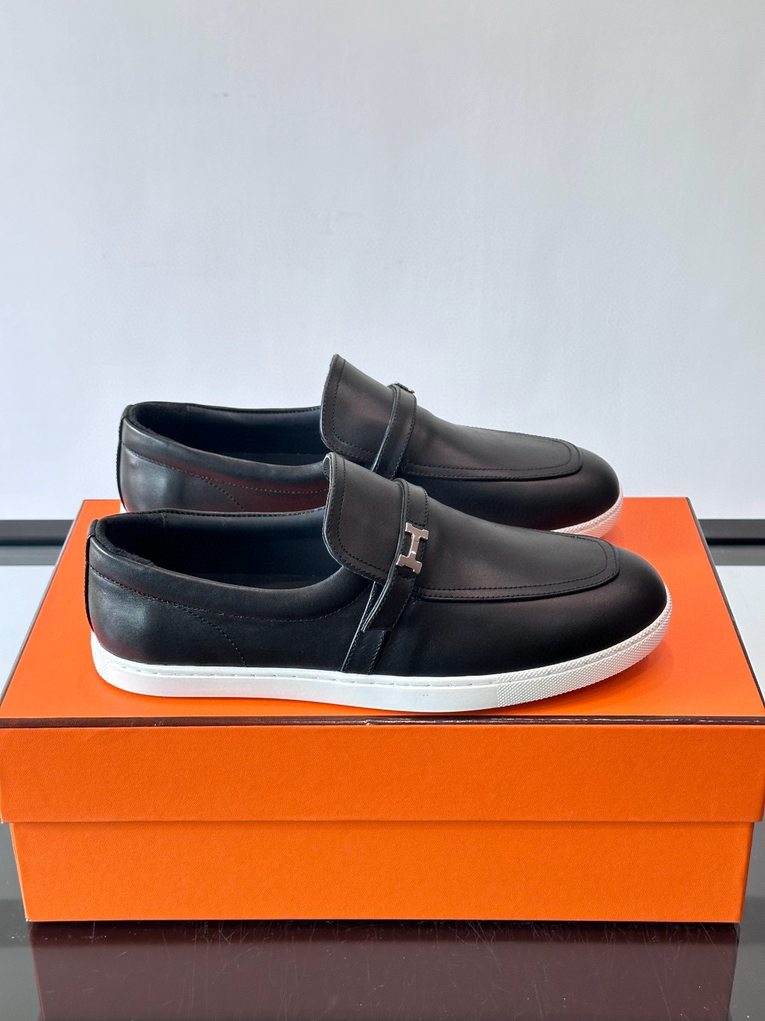 [HERMES] 에르메스 LIKE 라이크 로퍼 남성용