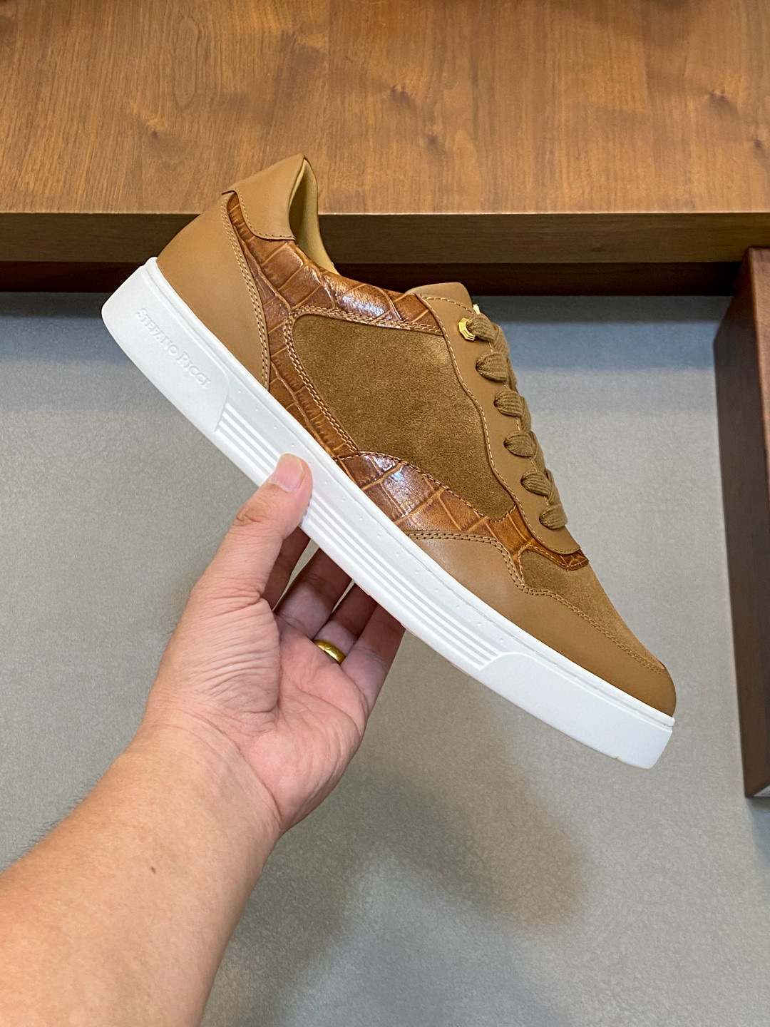 [STEFANO RICCI] 스테파노라치 스니커즈 남성용