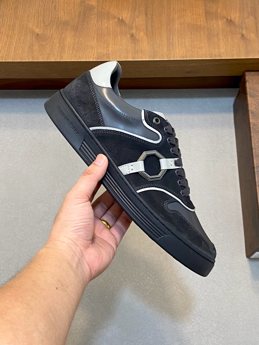 [STEFANO RICCI] 스테파노라치 스니커즈 남성용