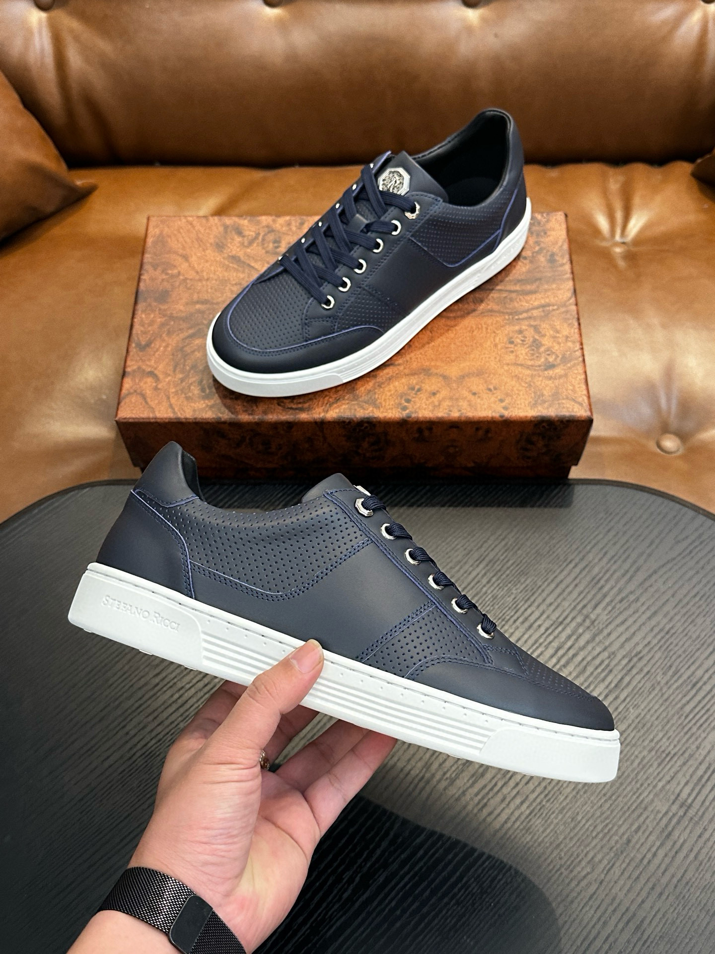 [STEFANO RICCI] 스테파노라치 스니커즈 남성용