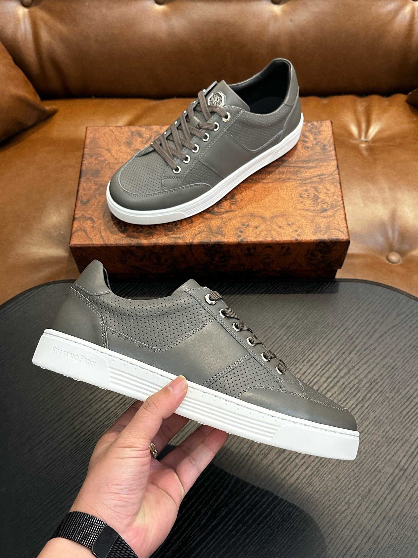 [STEFANO RICCI] 스테파노라치 스니커즈 남성용