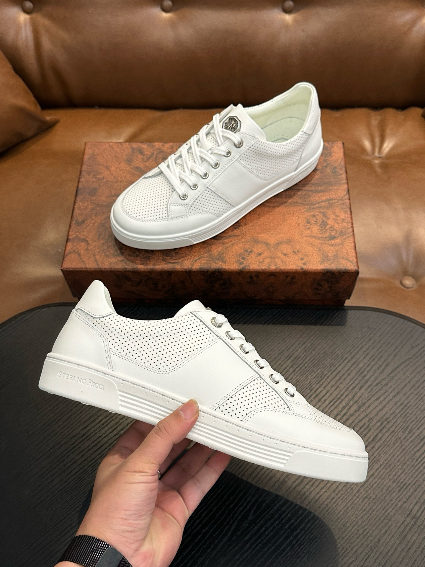 [STEFANO RICCI] 스테파노라치 스니커즈 남성용