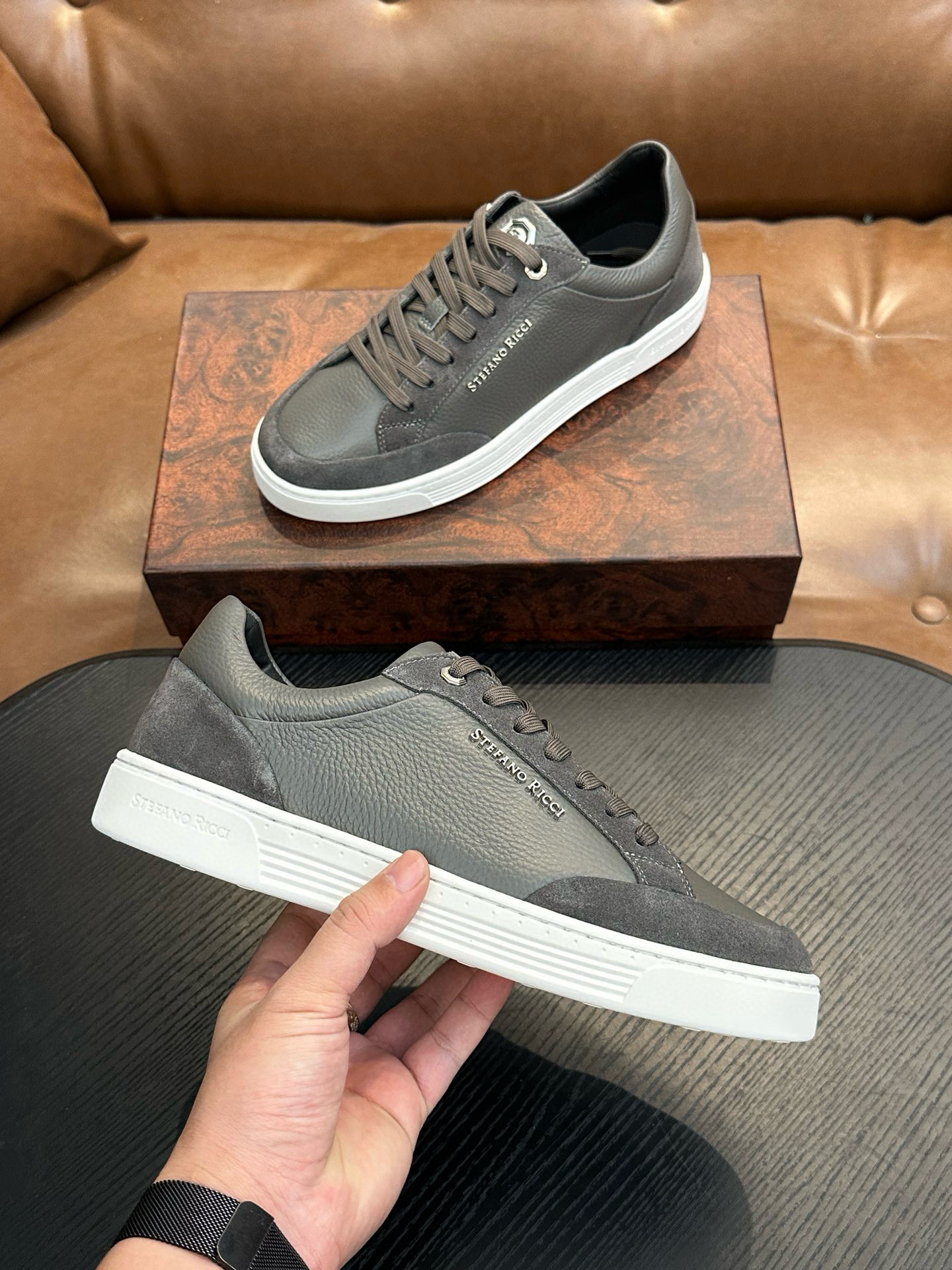 [STEFANO RICCI] 스테파노라치 스니커즈 남성용