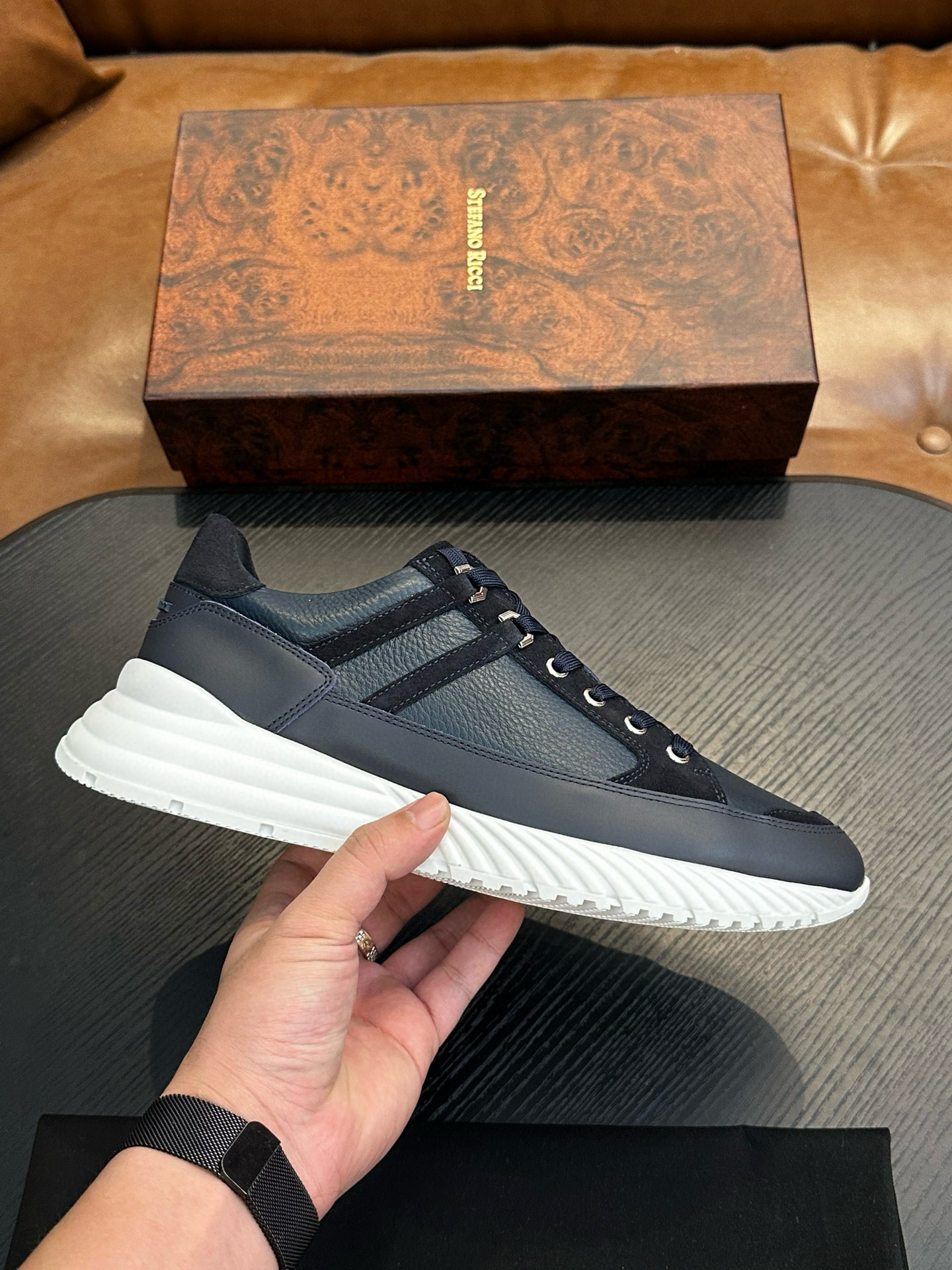 [STEFANO RICCI] 스테파노라치 스니커즈 남성용