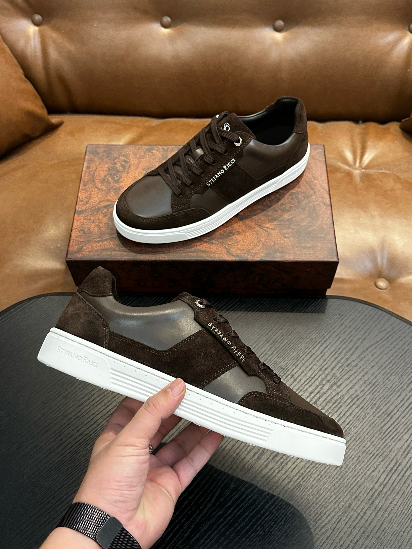 [STEFANO RICCI] 스테파노리치 스니커즈 남성용