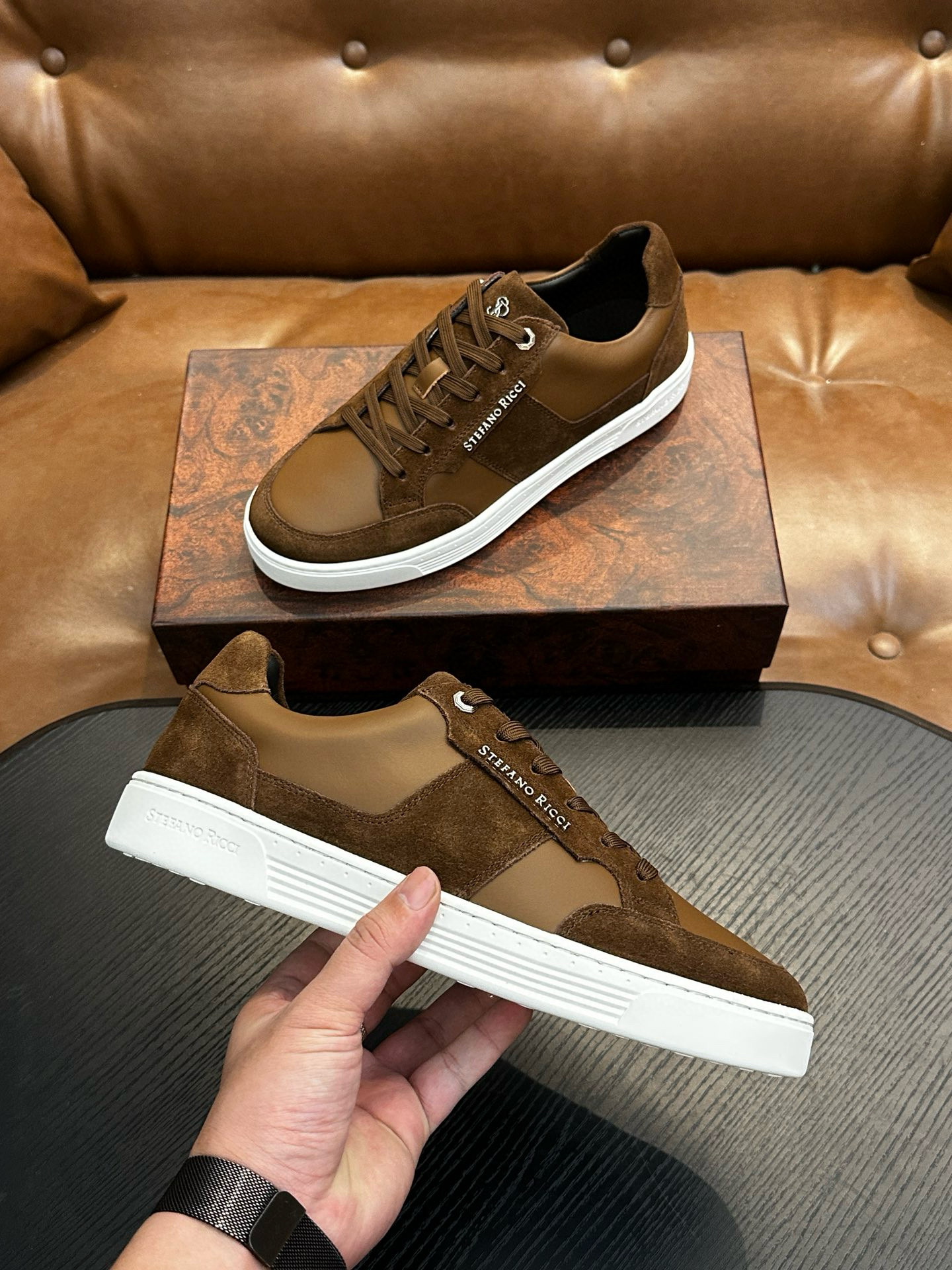 [STEFANO RICCI] 스테파노리치 스니커즈 남성용