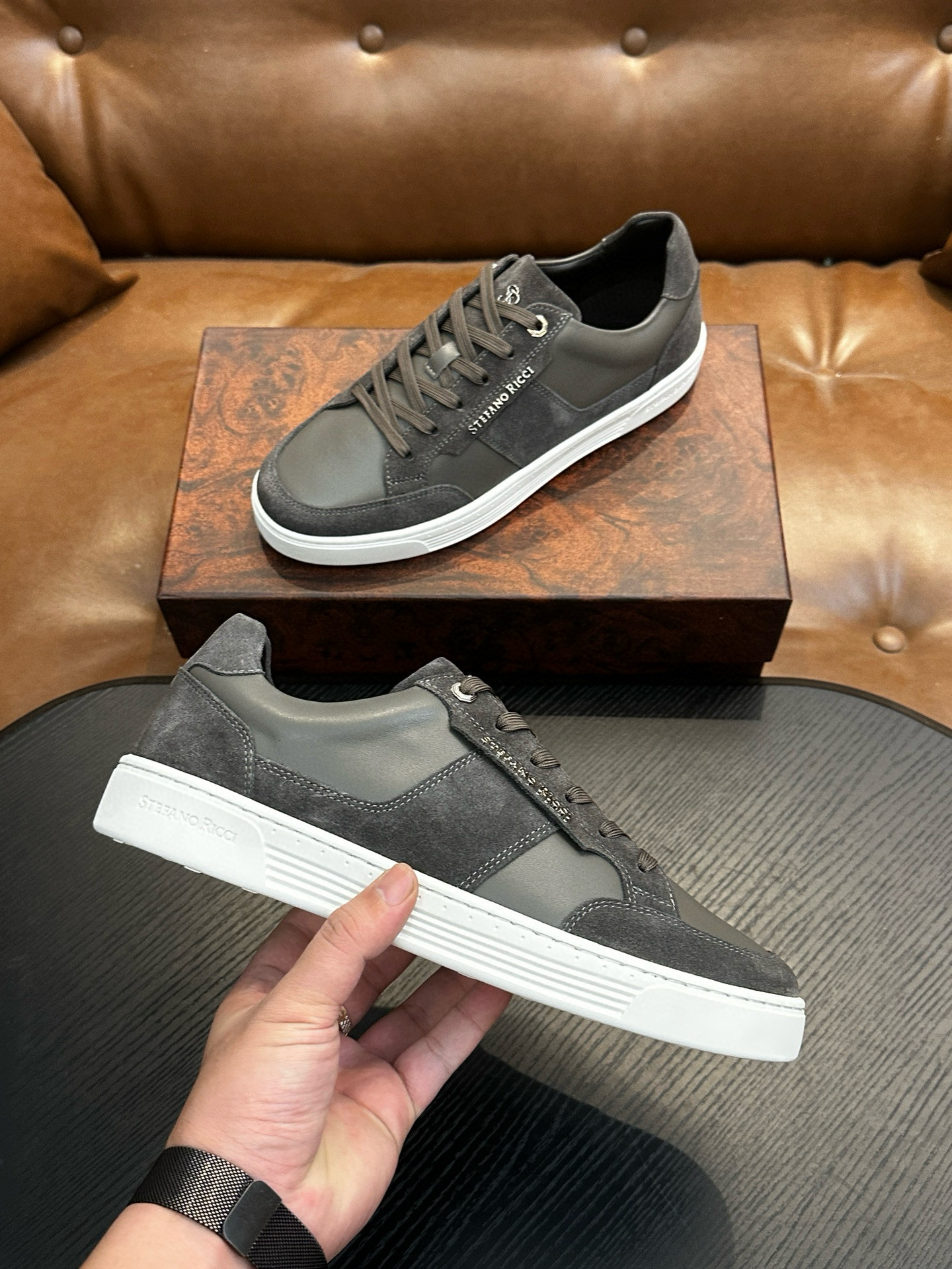 [STEFANO RICCI] 스테파노리치 스니커즈 남성용