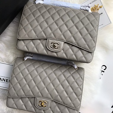 [CHANEL] 샤넬 클래식 맥시 핸드백 캐비어
