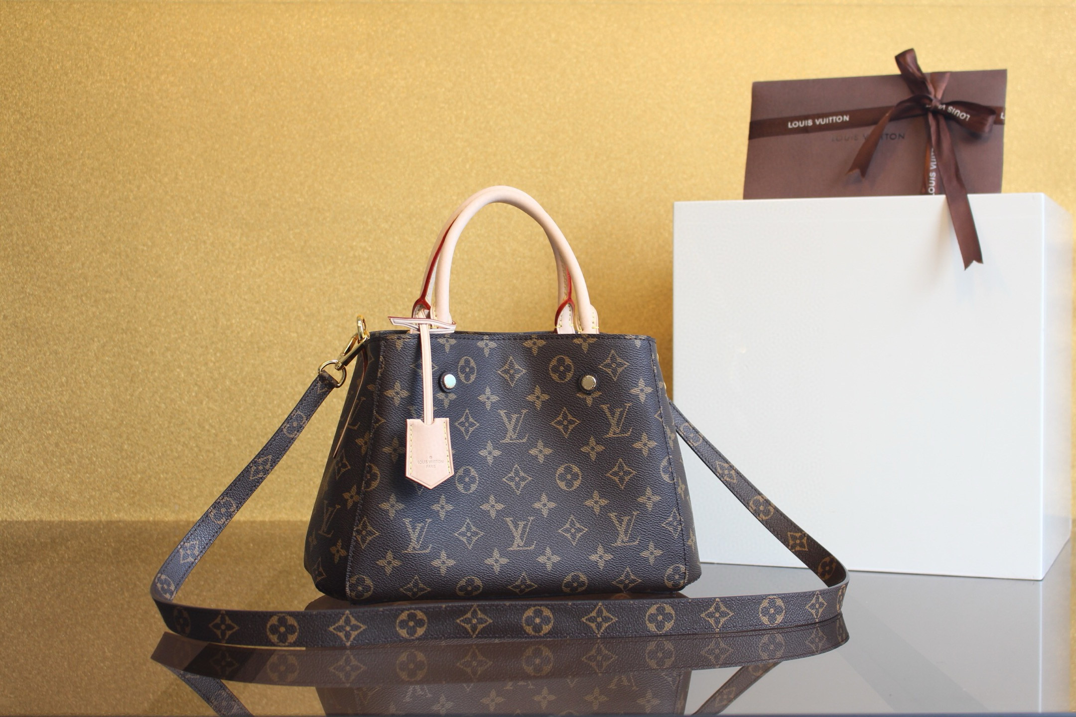 [LOUIS VUITTON] 루이비통 몽테뉴 모노그램 BB M41055