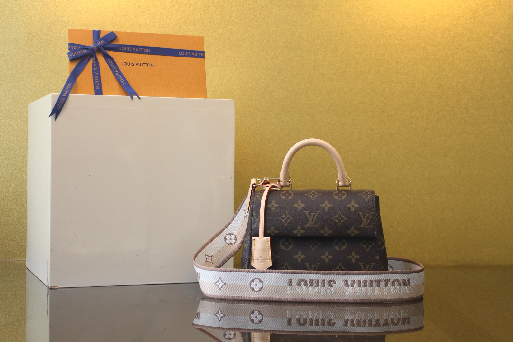 [LOUIS VUITTON] 루이비통 클루니 미니 모노그램 M46055