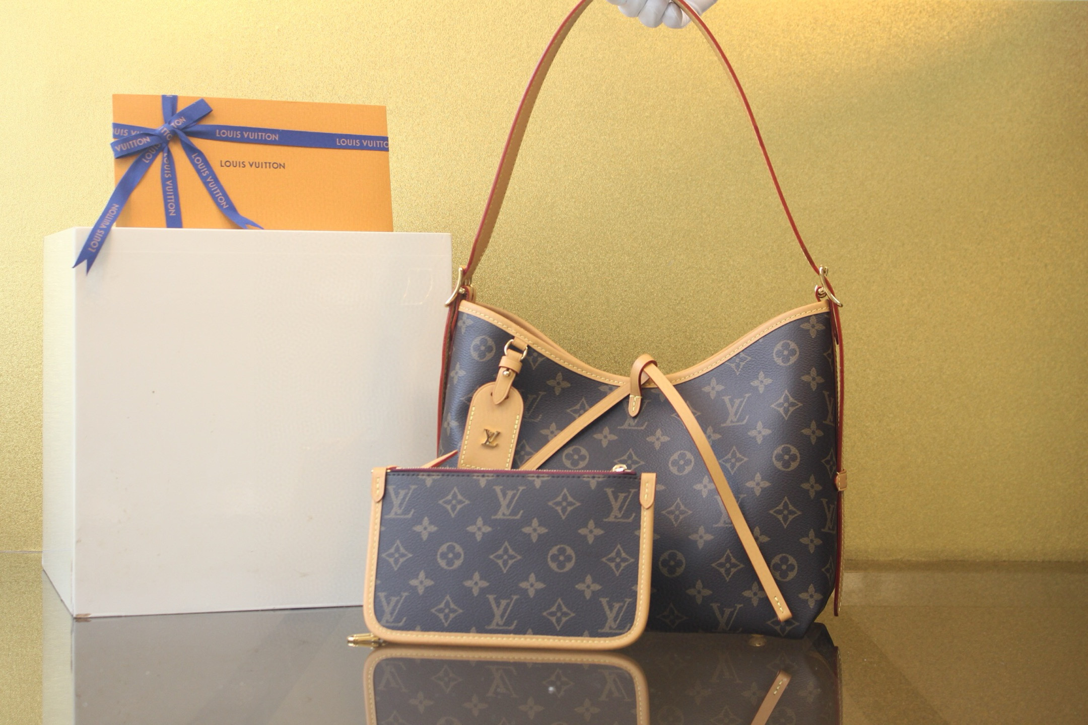 [LOUIS VUITTON] 루이비통 숄더백 캐리올 PM 모노그램 M46203