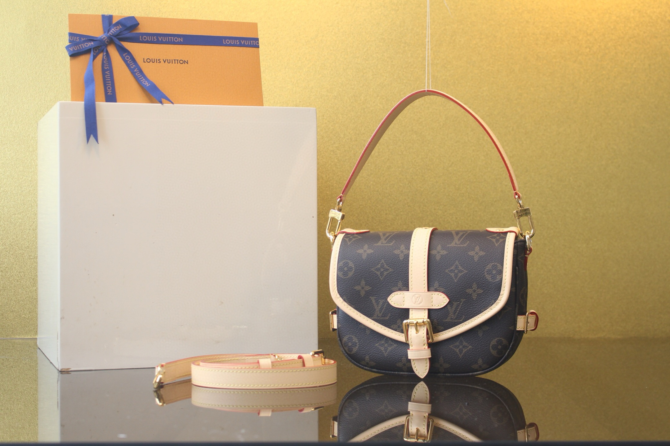 [LOUIS VUITTON] 루이비통 소뮈르 BB 모노그램 M46740