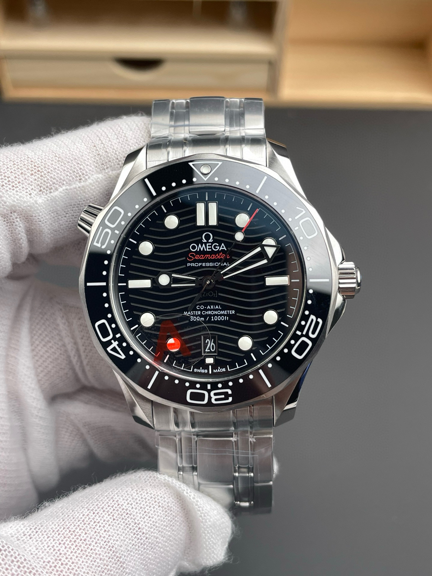 [OMEGA] 오메가 시마스터 300M 블랙 세라믹 다이얼 SS 브레이슬릿 42mm (VS공장)