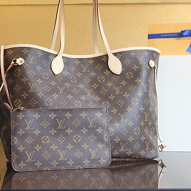 [LOUIS VUITTON] 루이비통 네버풀 GM 모노그램 베이지 M40990
