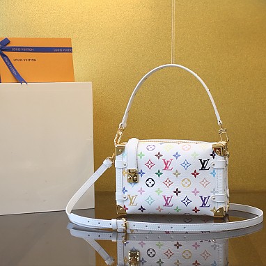 [LOUIS VUITTON] 루이비통 LV x TM 사이드 트렁크 MM 멀티컬러 M14046