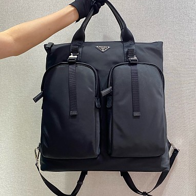 [PRADA] 프라다 리나일론 사피아노 토트백 백팩 2VG053