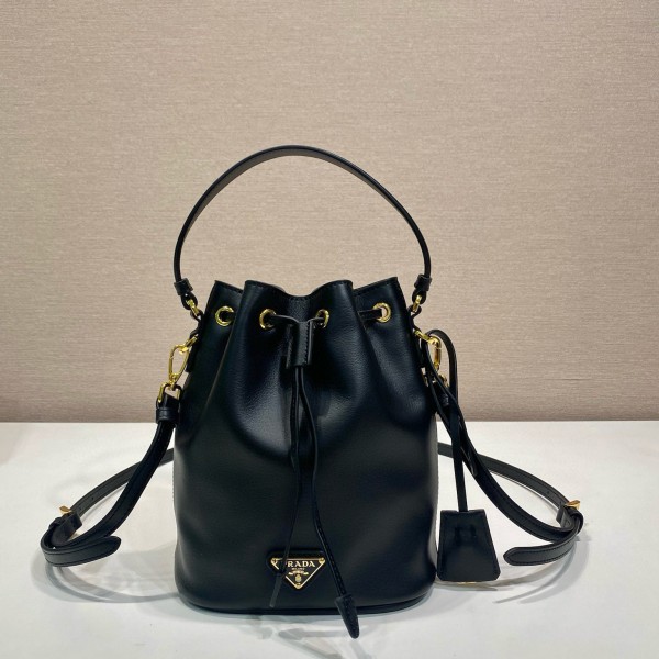 [PRADA] 프라다 레더 미니 버킷백 1BE067