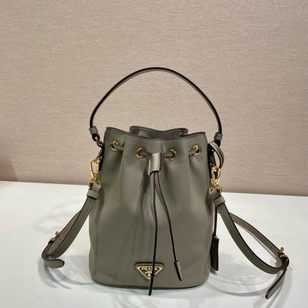 [PRADA] 프라다 레더 미니 버킷백 1BE067