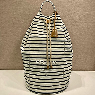 [PRADA] 프라다 리에디션 2005 캔버스 드로스트링 더플백 2VY011