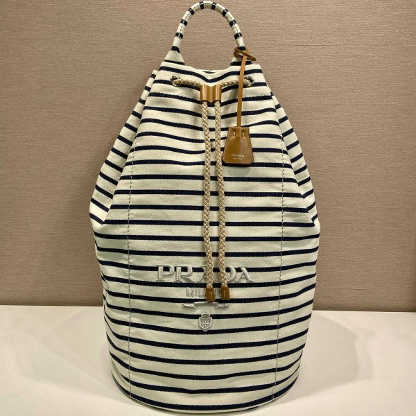 [PRADA] 프라다 리에디션 2005 캔버스 드로스트링 더플백 2VY011