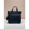 [PRADA] 프라다 나일론 사피아노 레더 토트백 2VG032