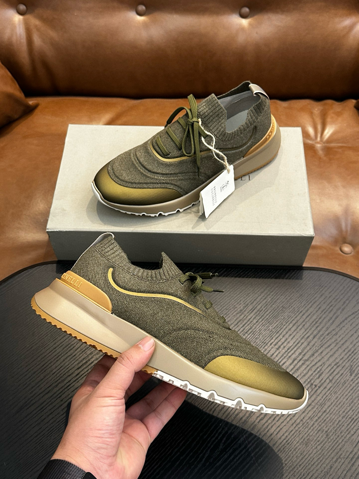 [Brunello Cucinelli] 브루넬로 쿠치넬리 스니커즈 남성용