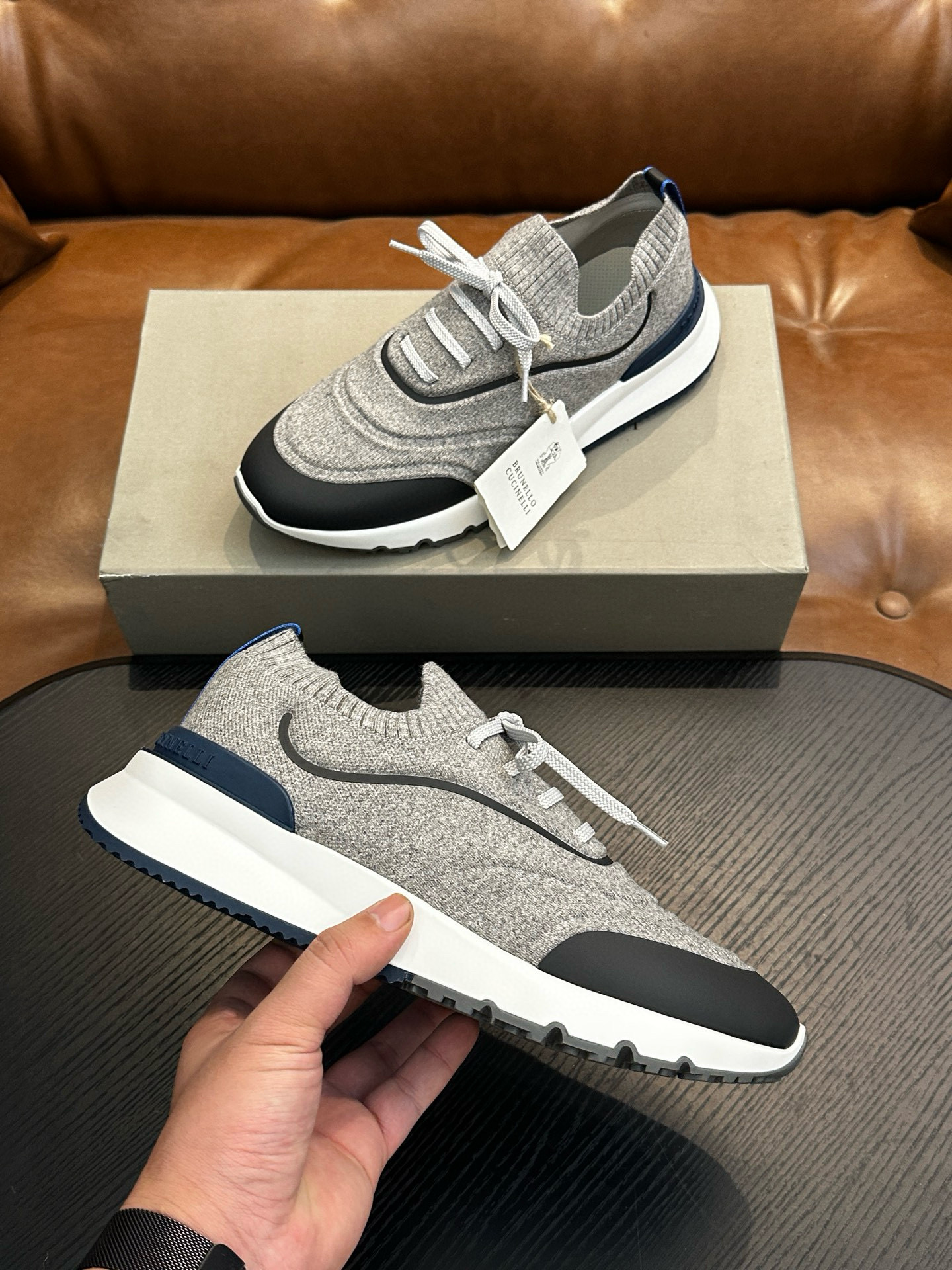 [Brunello Cucinelli] 브루넬로 쿠치넬리 스니커즈 남성용