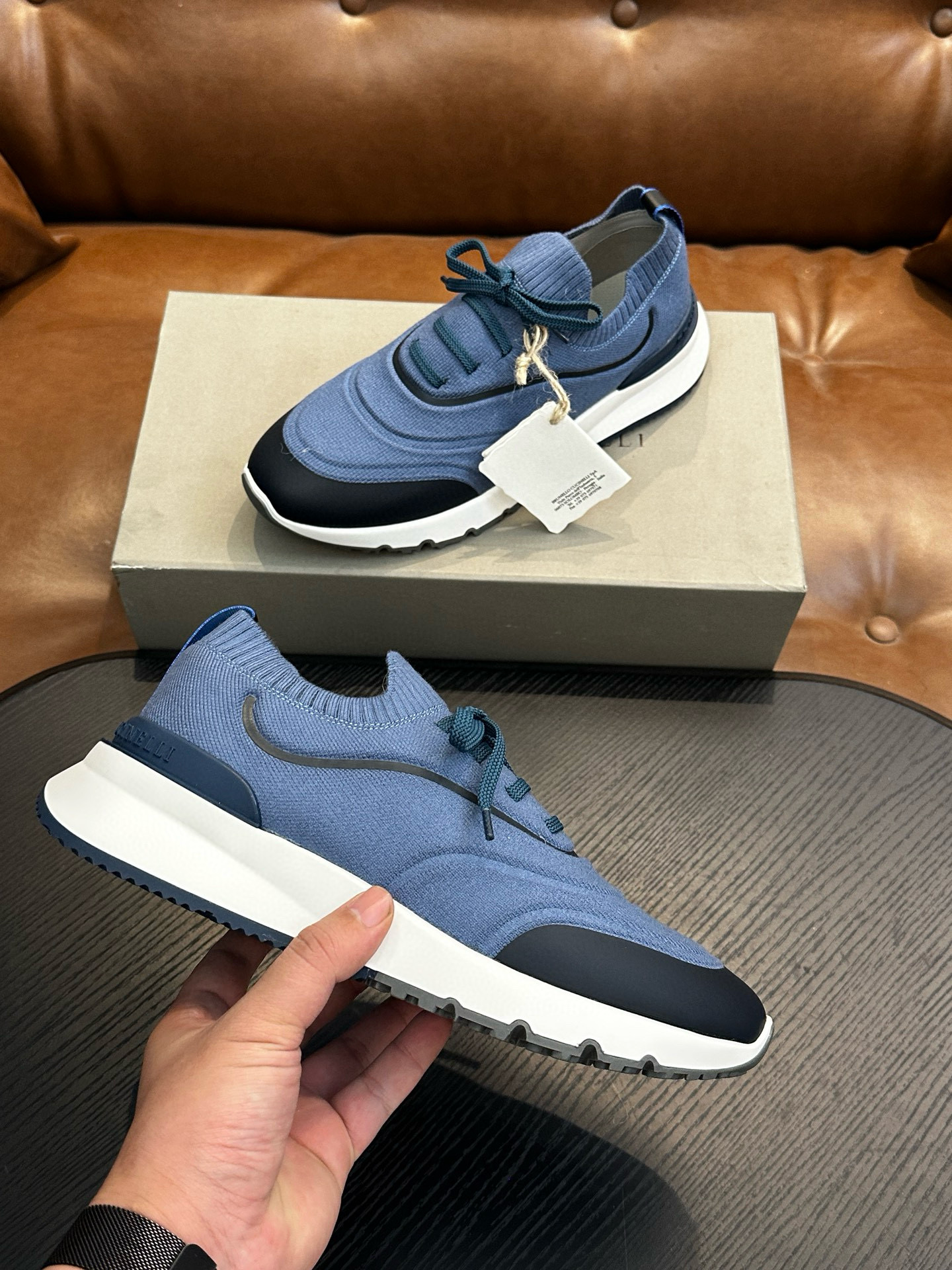 [Brunello Cucinelli] 브루넬로 쿠치넬리 스니커즈 남성용