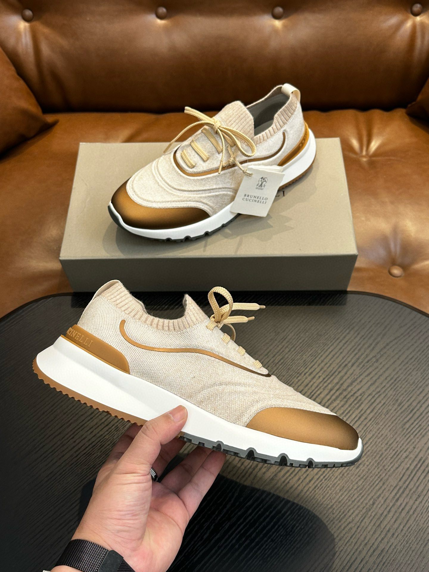 [Brunello Cucinelli] 브루넬로 쿠치넬리 스니커즈 남성용