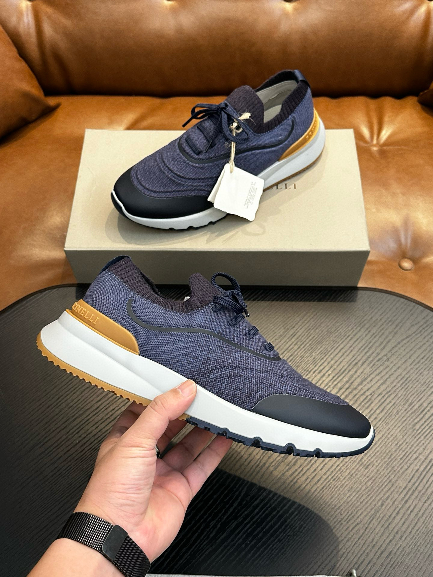 [Brunello Cucinelli] 브루넬로 쿠치넬리 스니커즈 남성용