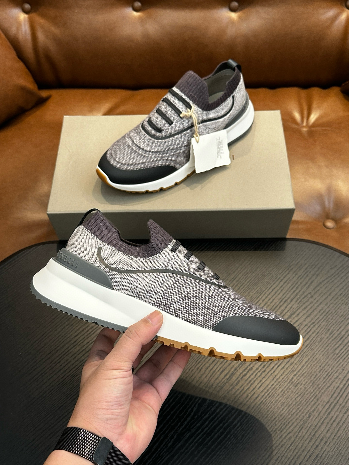 [Brunello Cucinelli] 브루넬로 쿠치넬리 스니커즈 남성용