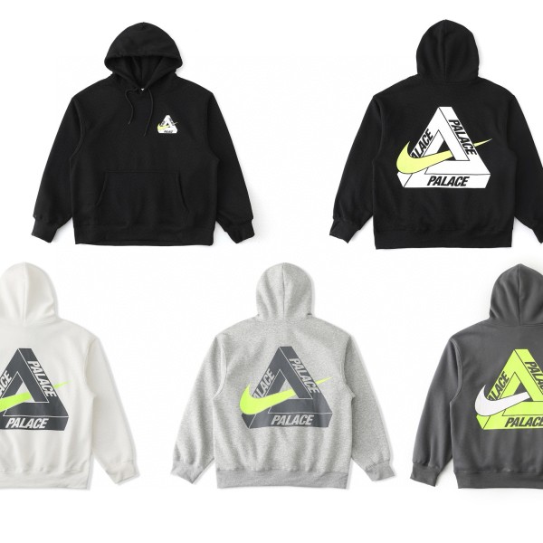 [NIKE] 팔라스 x 나이키 트라이 스우시 후드 블랙 / 차콜 / 연그레이 / 화이트 4컬러 남녀공용