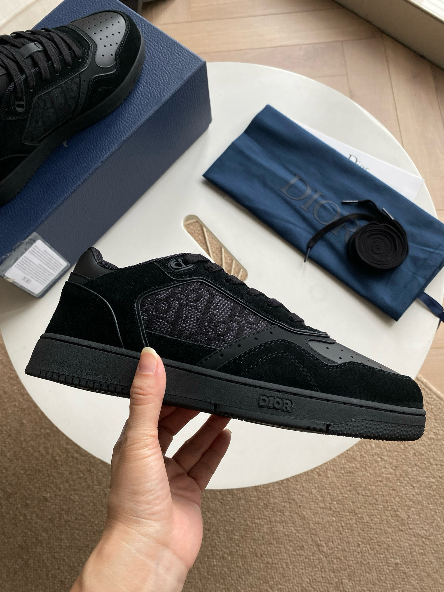 [DIOR] 디올 B27 오블리크 로우 스니커즈 남성용