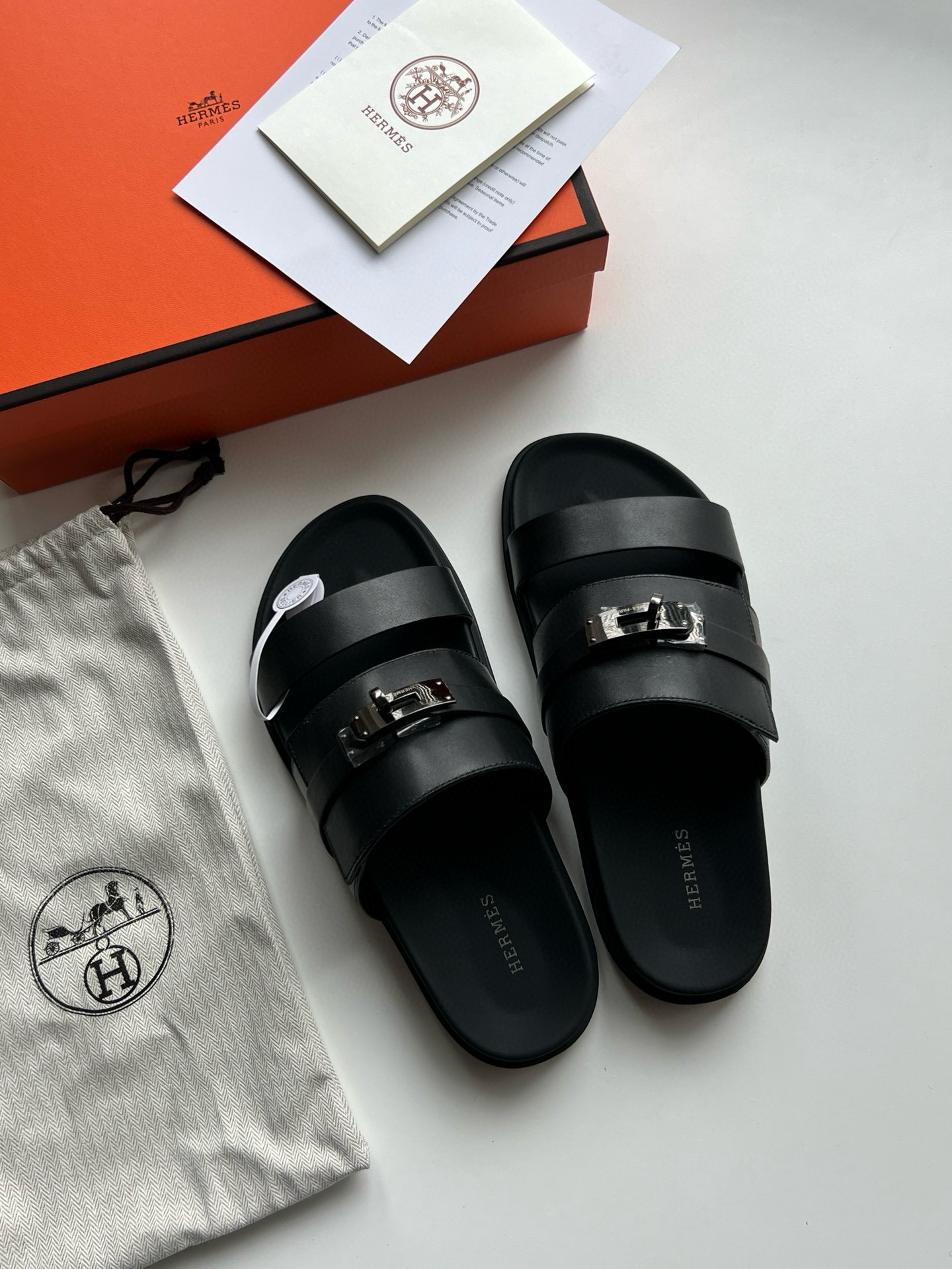 [HERMES] 에르메스 잭슨 샌들 남성용