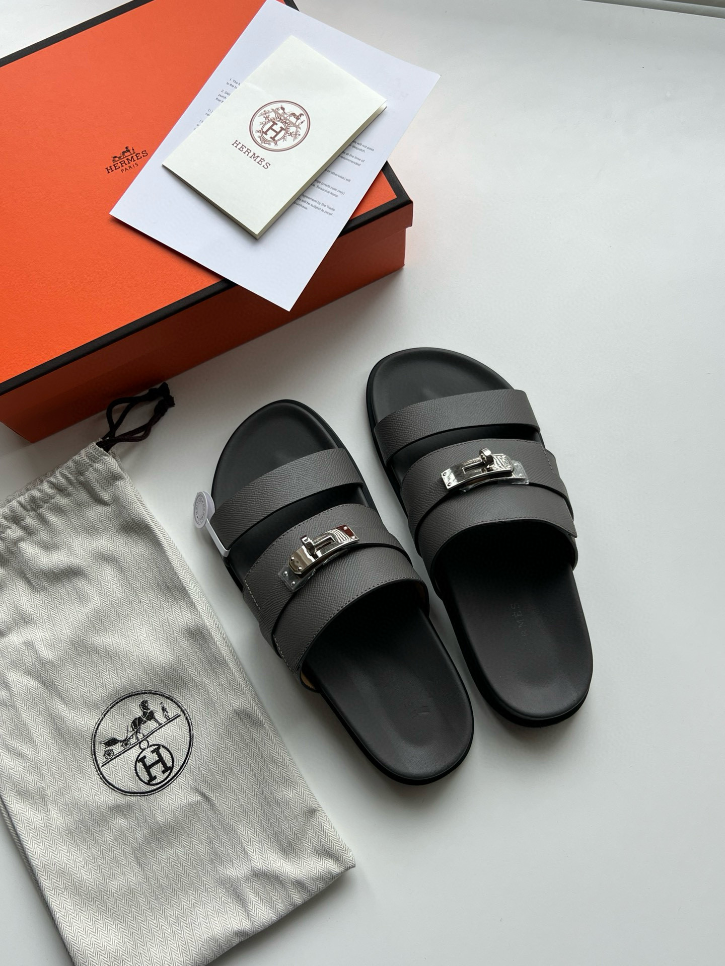 [HERMES] 에르메스 잭슨 샌들 남성용