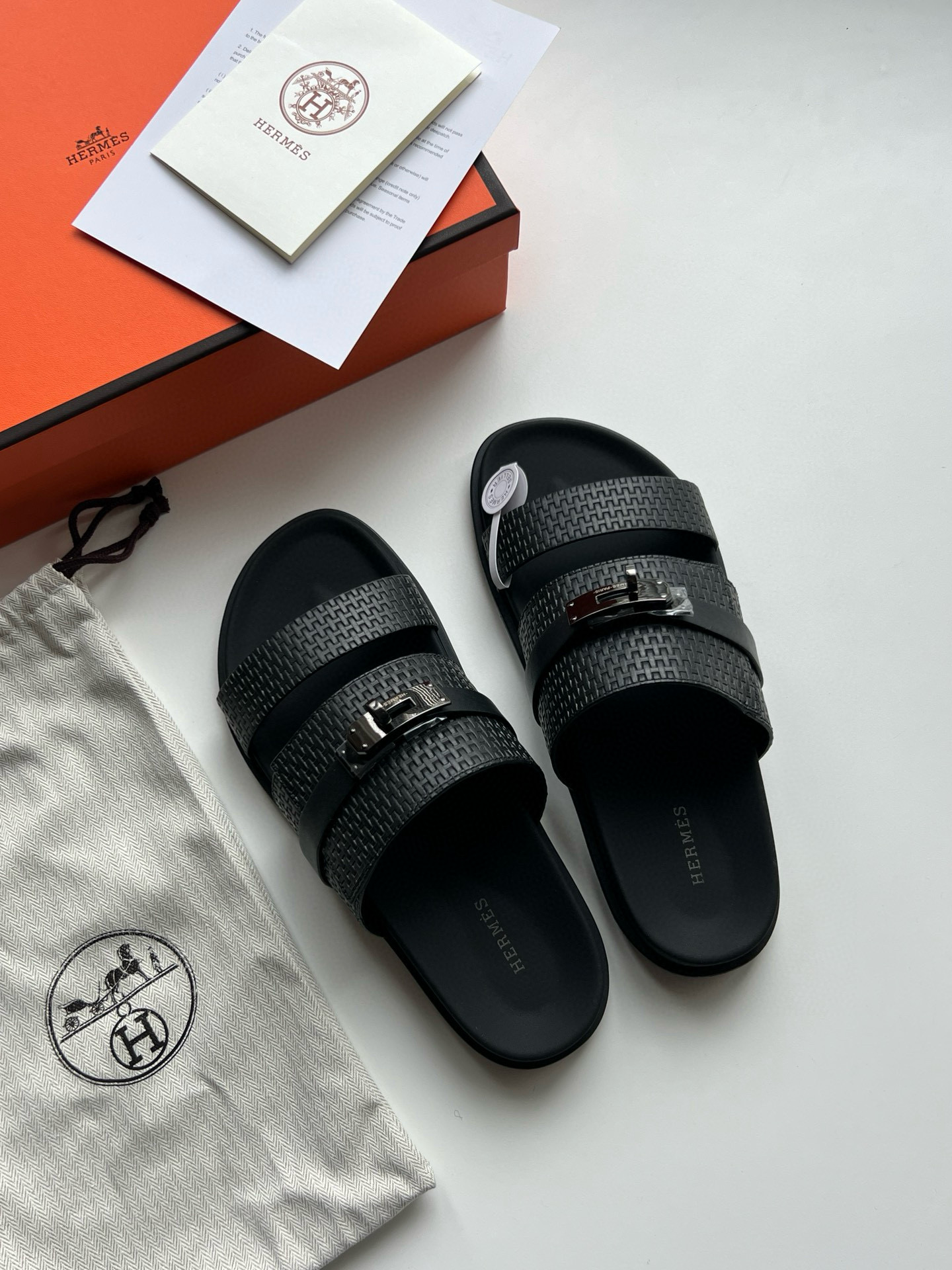 [HERMES] 에르메스 잭슨 샌들 남성용