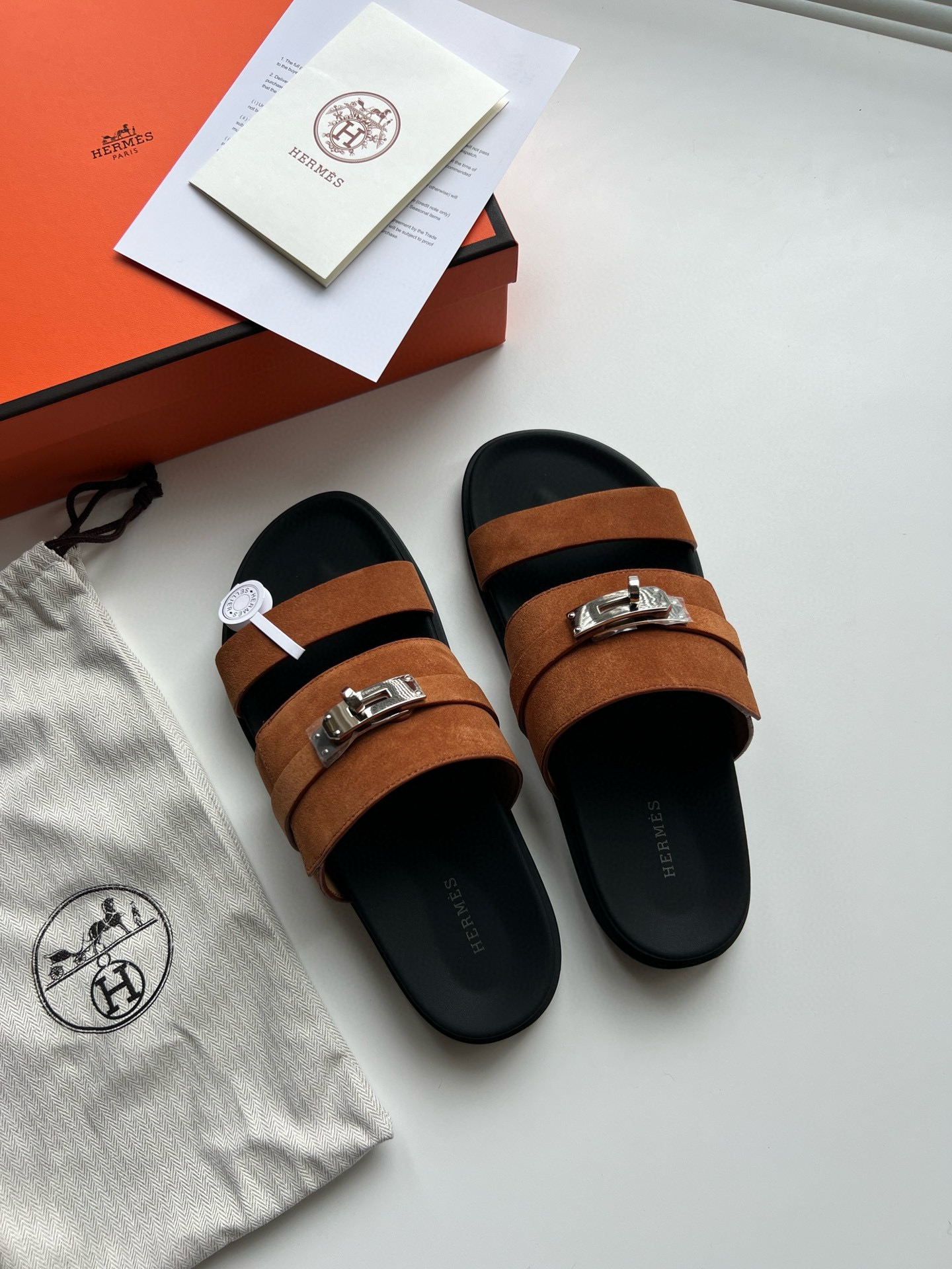 [HERMES] 에르메스 잭슨 샌들 남성용