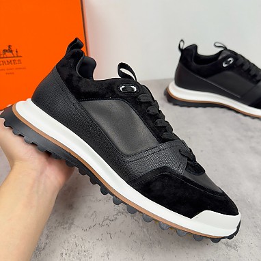 [HERMES] 에르메스 리더 스니커즈 남성용