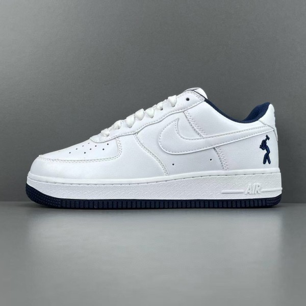 [NIKE] 나이키 x 릴 야티 에어포스 1 로우 화이트 앤 미드나잇 네이비 IB5720-100 남성용