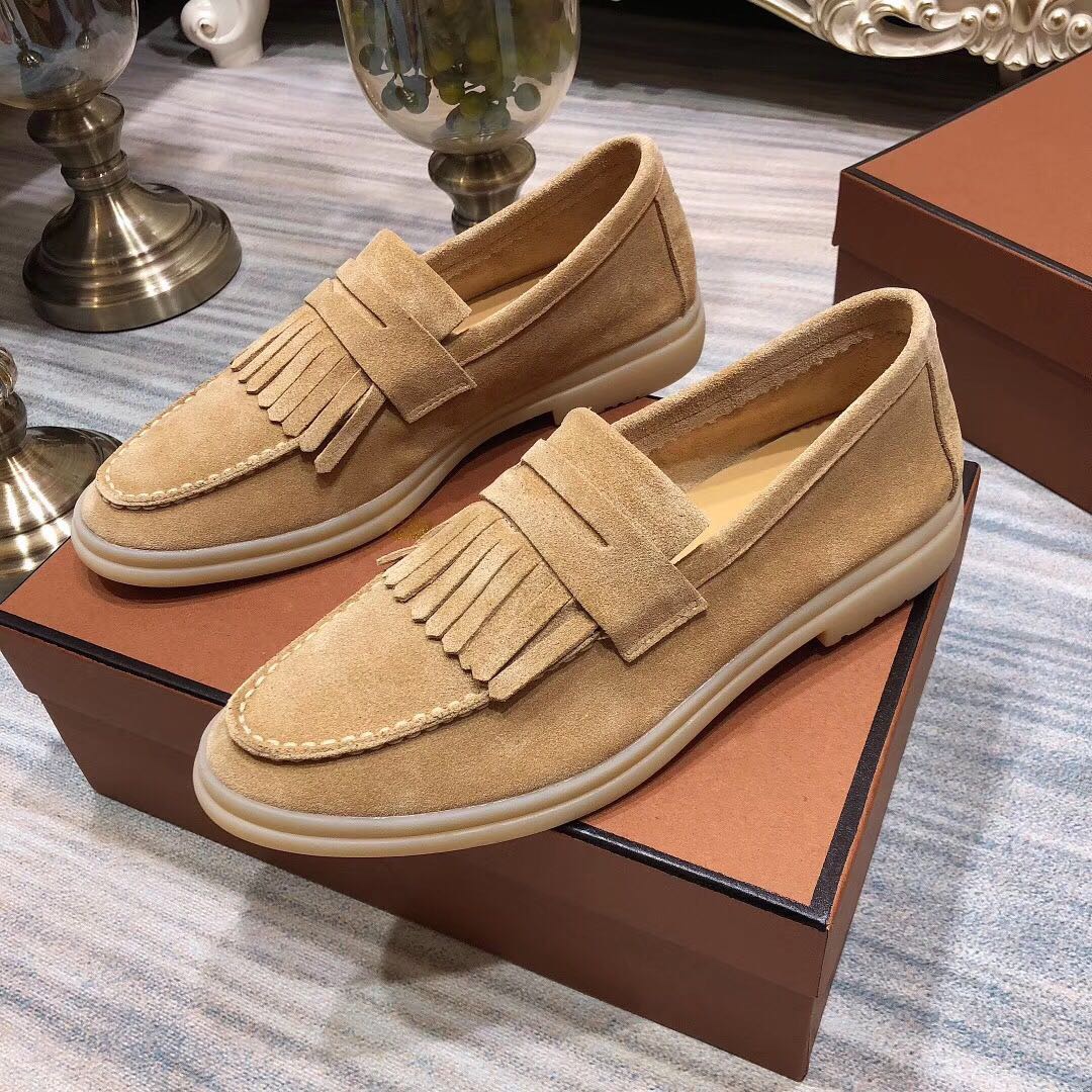 [Loro Piana] 20FW 로로피아나 오픈워크 로퍼 남녀공용